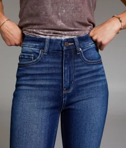 BKE Parker Cropped Straight Stretch Jean Folmer 4 Discount