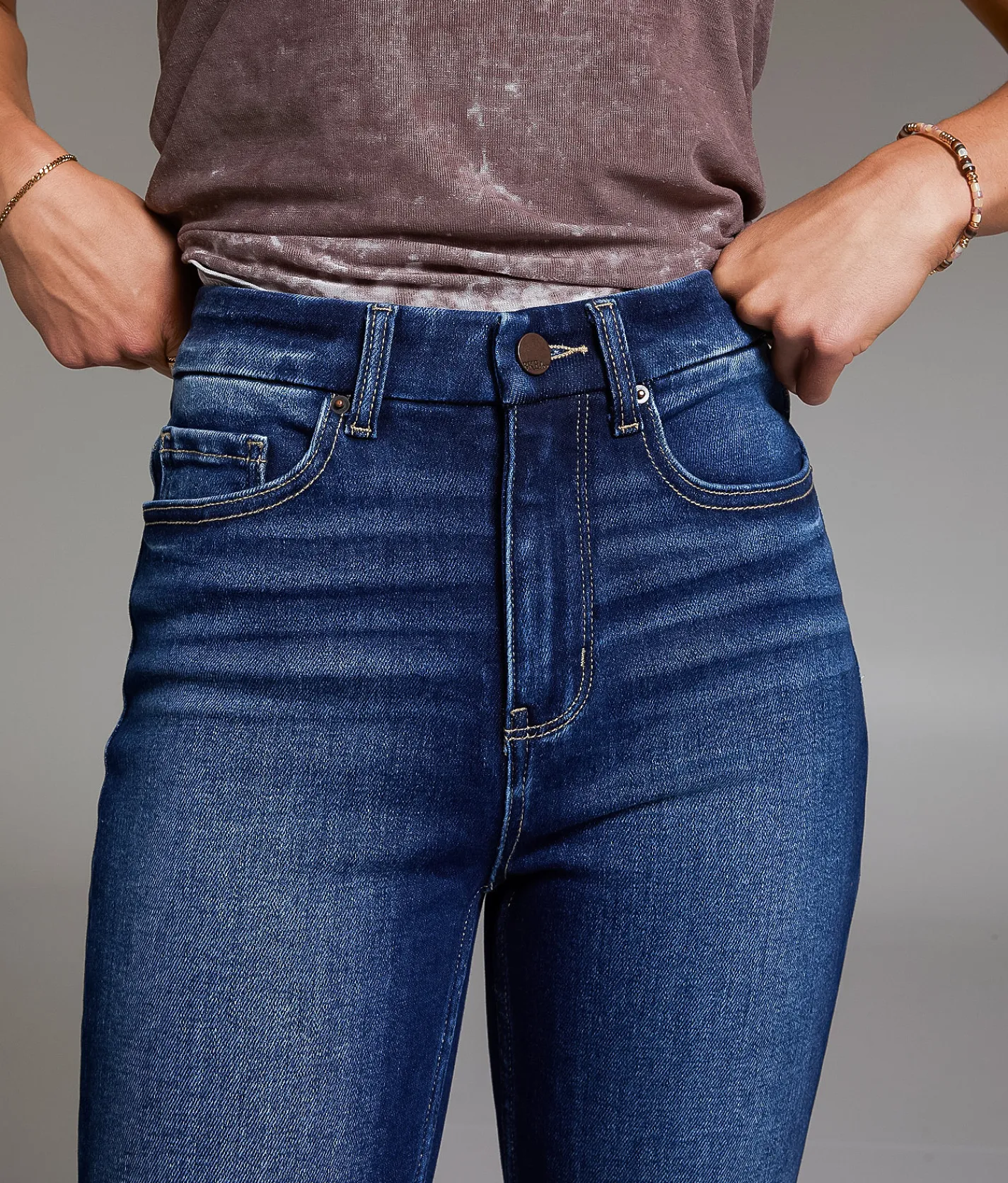 BKE Parker Cropped Straight Stretch Jean Folmer 4 Discount