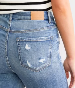 Jeans|Bottoms | BKE Parker Cropped Straight Stretch Jean Yanez