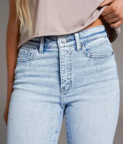 BKE Parker Cropped Straight Stretch Jean Kerker Outlet