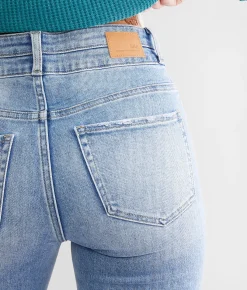 BKE Parker Cropped Straight Stretch Jean Bick Best