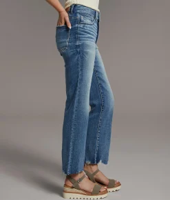 BKE Parker Cropped Straight Stretch Jean Renner Discount