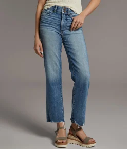 BKE Parker Cropped Straight Stretch Jean Renner Discount