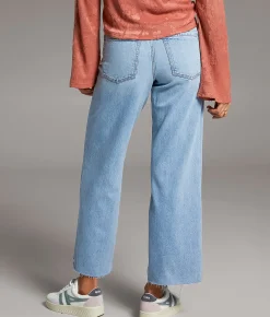 Jeans|Bottoms | BKE Parker Cropped Wide Leg Stretch Jean Stitman 2