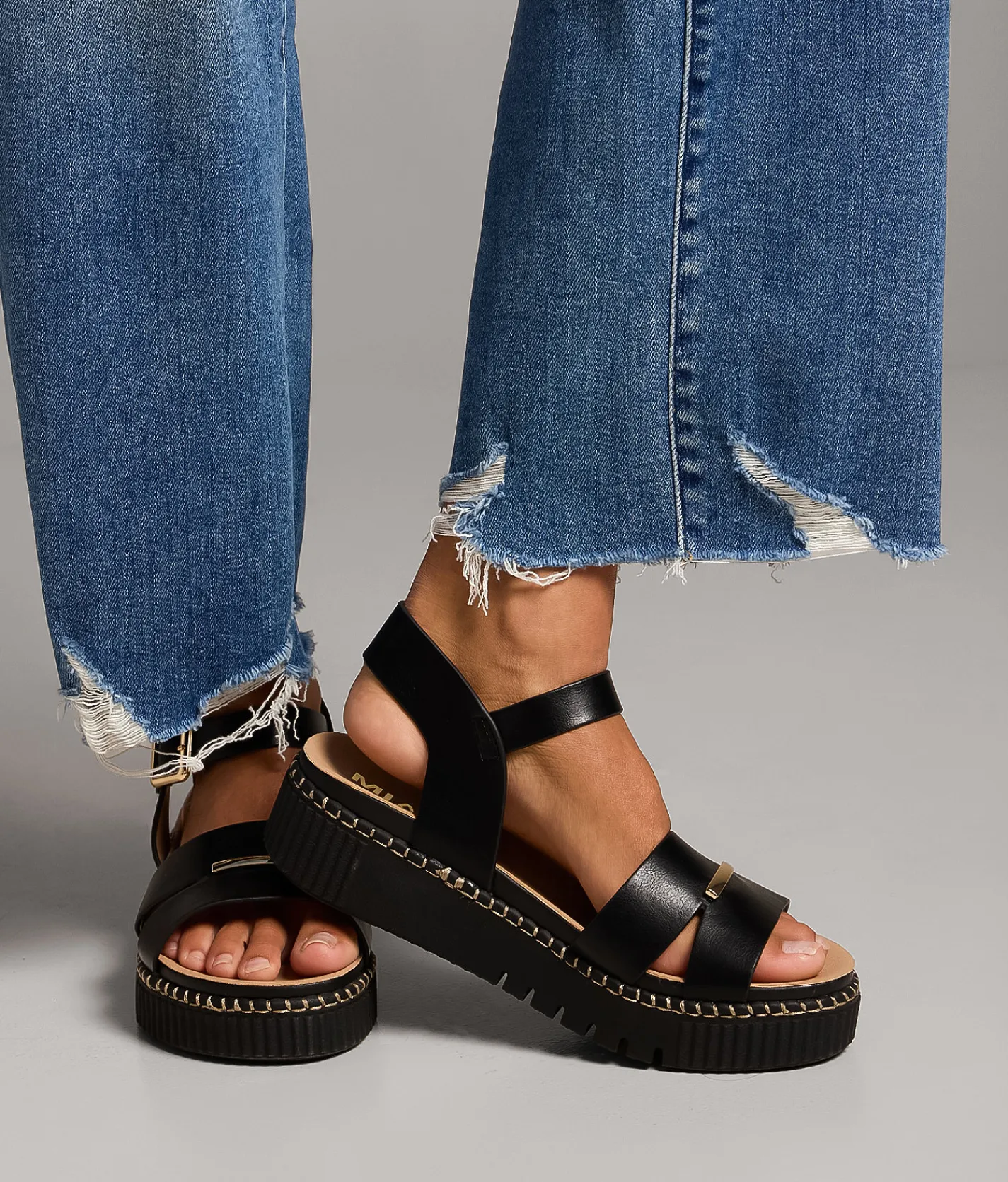 BKE Parker Cropped Wide Leg Stretch Jean Thacker