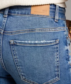 Jeans|Bottoms | BKE Parker Cropped Wide Leg Stretch Jean Thacker