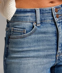 Jeans|Bottoms | BKE Parker Cropped Wide Leg Stretch Jean Thacker