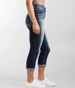 BKE Parker Cuffed Stretch Capri Jean Verax 4 Best