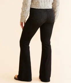 Jeans|Bottoms | BKE Parker Flare Stretch Jean Washed Black
