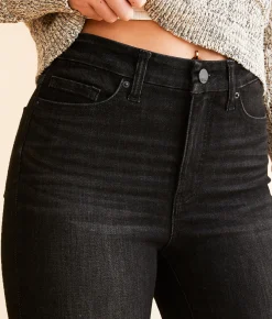 Jeans|Bottoms | BKE Parker Flare Stretch Jean Washed Black