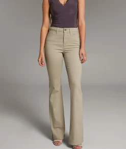 BKE Parker Flare Stretch Pant Khaki Discount