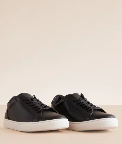 Outpost Makers Parker Leather Sneaker Black Discount