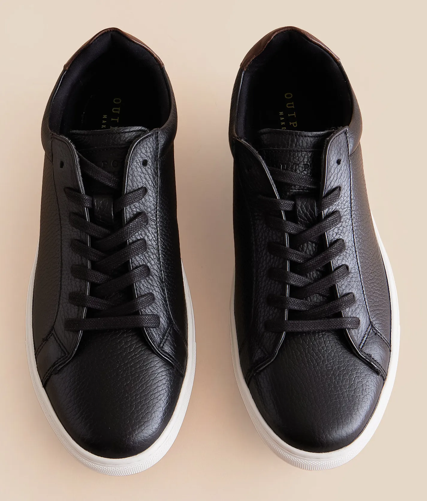 Outpost Makers Parker Leather Sneaker Black Discount