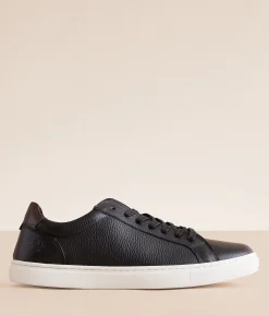 Outpost Makers Parker Leather Sneaker Black Discount