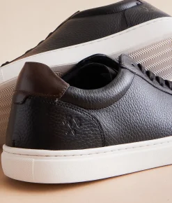Outpost Makers Parker Leather Sneaker Black Discount