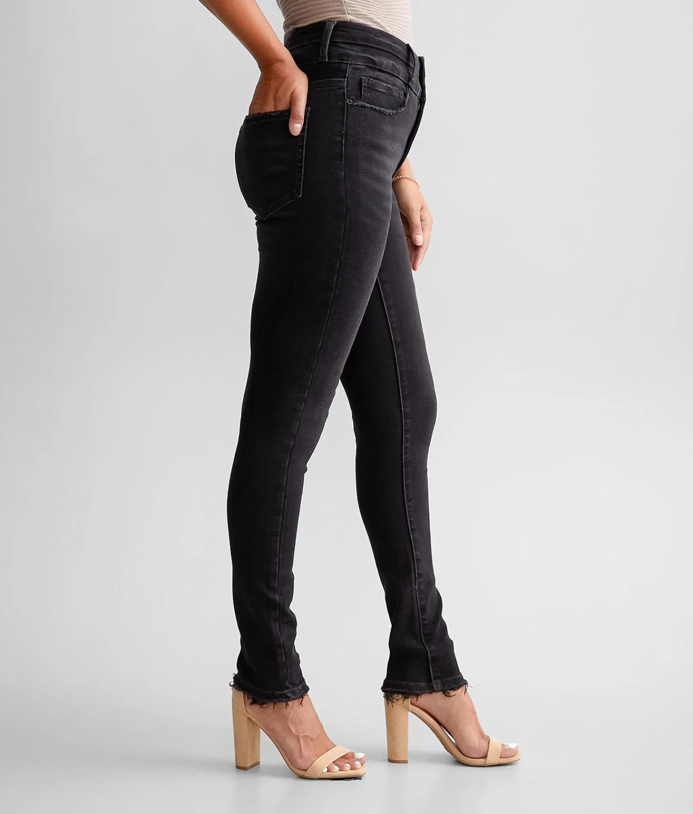 Jeans|Bottoms | BKE Parker Skinny Stretch Jean Washed Black