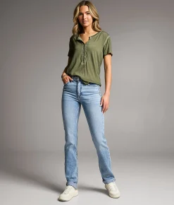 Jeans|Bke Jeans | BKE Parker Straight Stretch Cuffed Jean Lansford