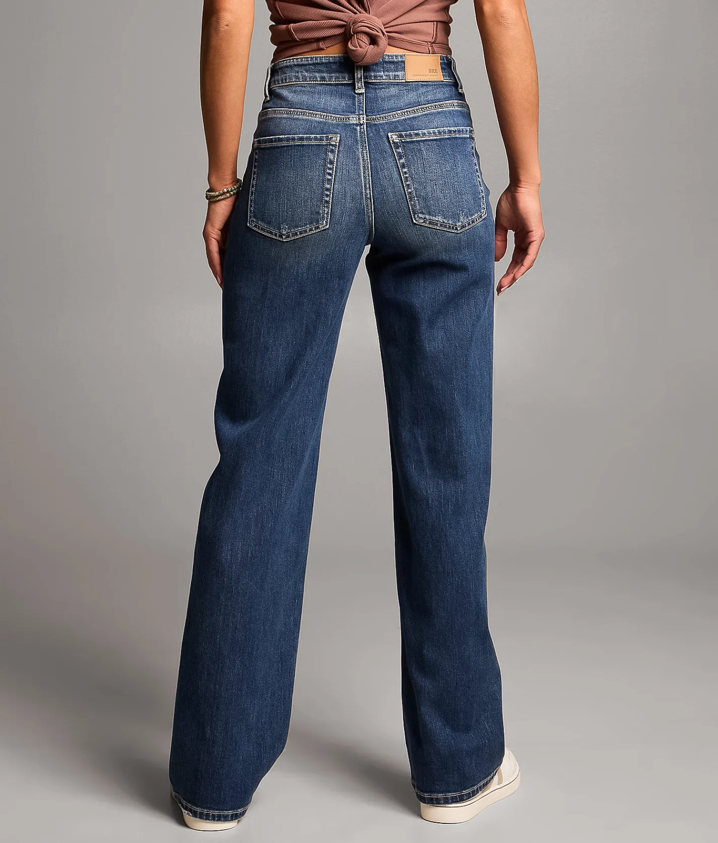 Bottoms | BKE Parker Wide Leg Stretch Jean Kacar 2