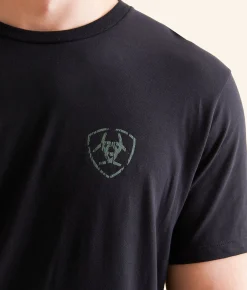 Graphic T-Shirts | Ariat Parks Sign T-Shirt Black
