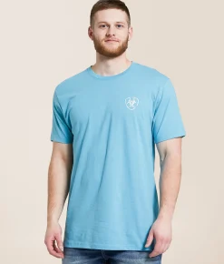 Graphic T-Shirts | Ariat Parks Sign T-Shirt Reef Waters
