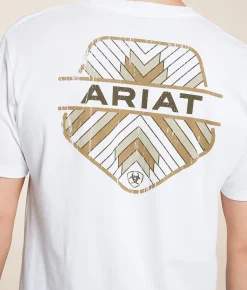 Tops | Ariat Parks Sign T-Shirt White