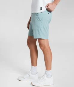 Maven Co-op Par Performance Stretch Short Teal Clearance