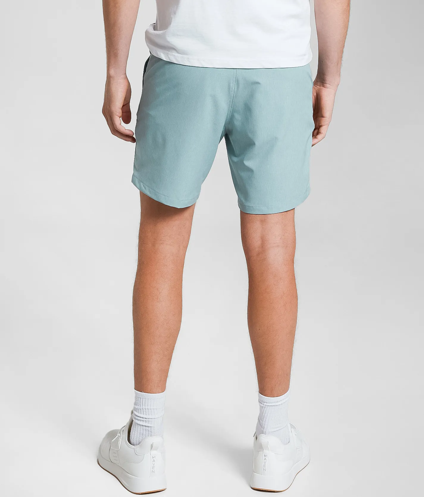 Maven Co-op Par Performance Stretch Short Teal Clearance