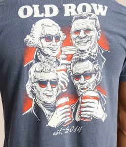 Old Row Party At The Rushmore T-Shirt Denim Discount