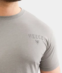 Graphic T-Shirts | Veece Patch Slab T-Shirt Grey Green Heather