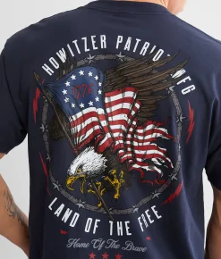 Graphic T-Shirts | Howitzer Patriot Eagle T-Shirt Navy