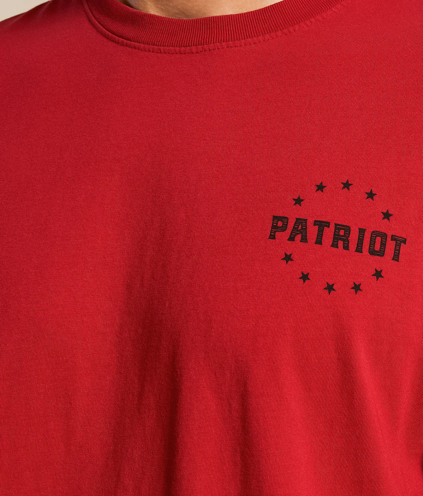Tops|Graphic T-Shirts | Howitzer Patriot Eagle T-Shirt Equestrian Red