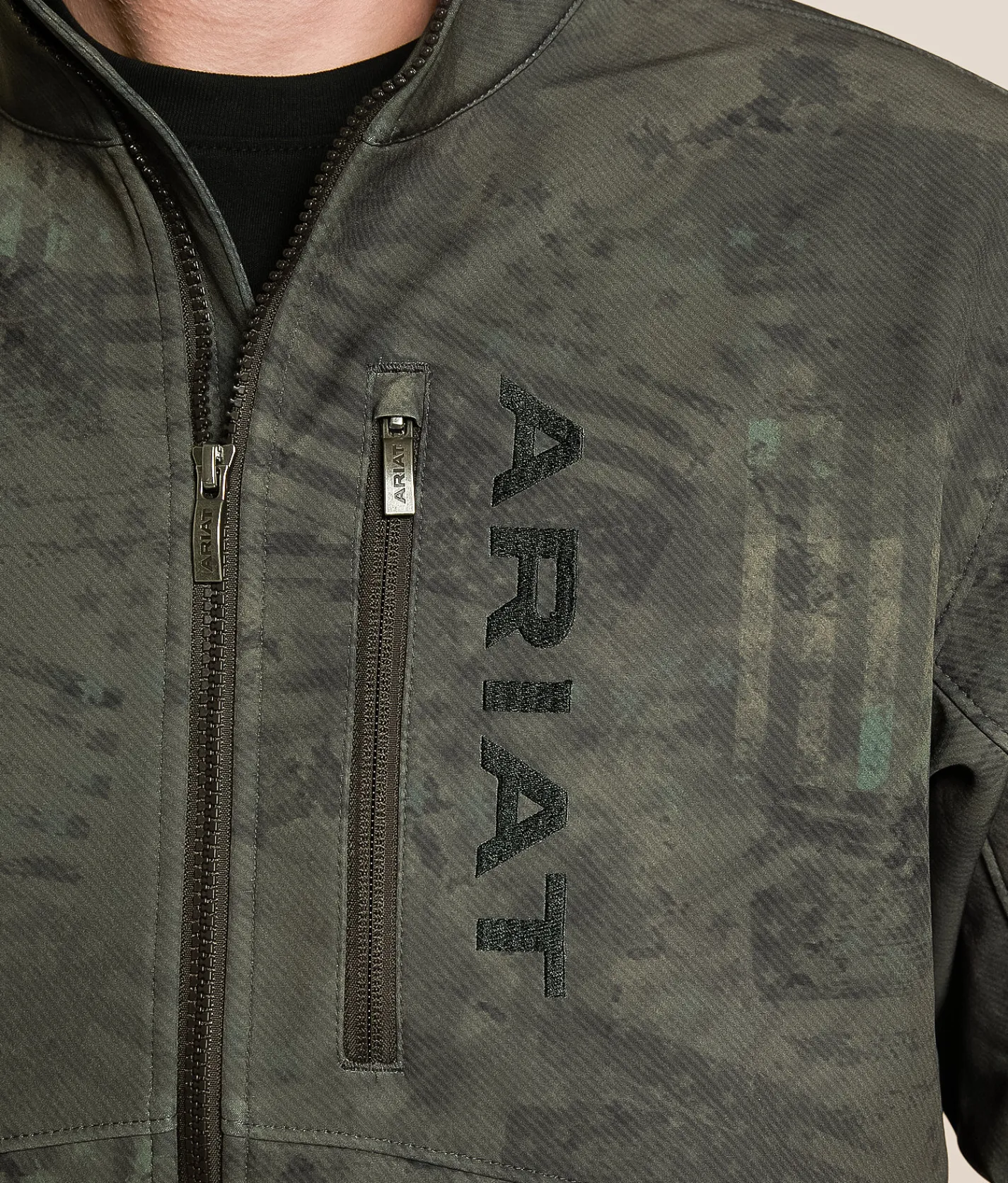 Tops|Coats & Jackets | Ariat Patriot Flag Camo Softshell Jacket Phantom