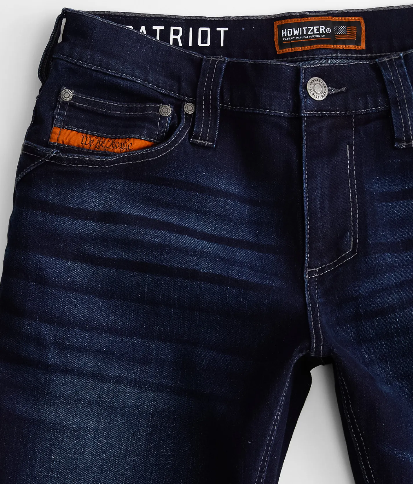 Howitzer Patriot Slim Straight Stretch Jean Destroyer Sale