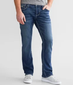Sale Jeans|Bottoms | Howitzer Patriot Slim Straight Stretch Jean Divot