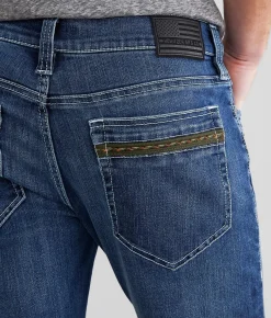 Sale Jeans|Bottoms | Howitzer Patriot Slim Straight Stretch Jean Divot