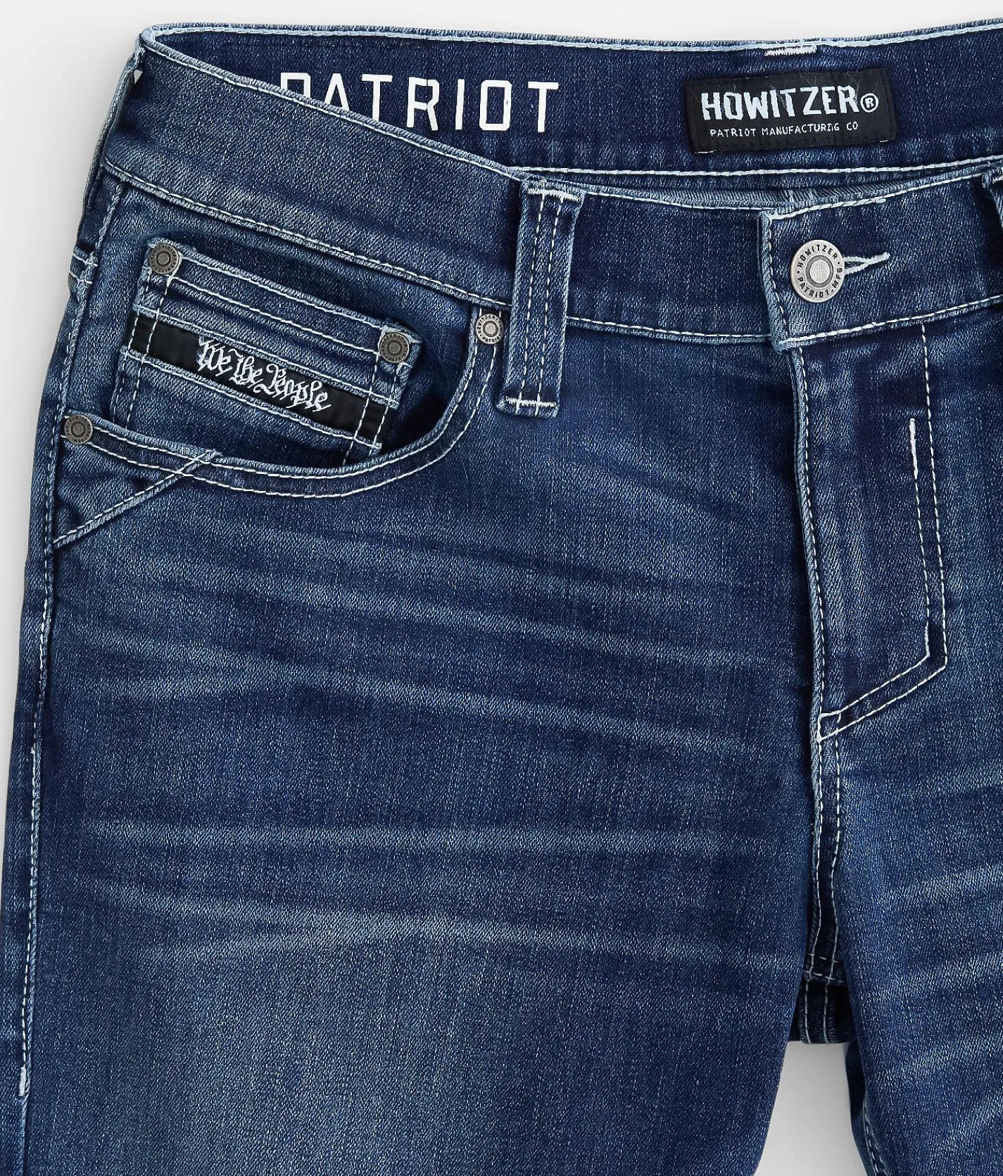 Howitzer Patriot Slim Straight Stretch Jean Division