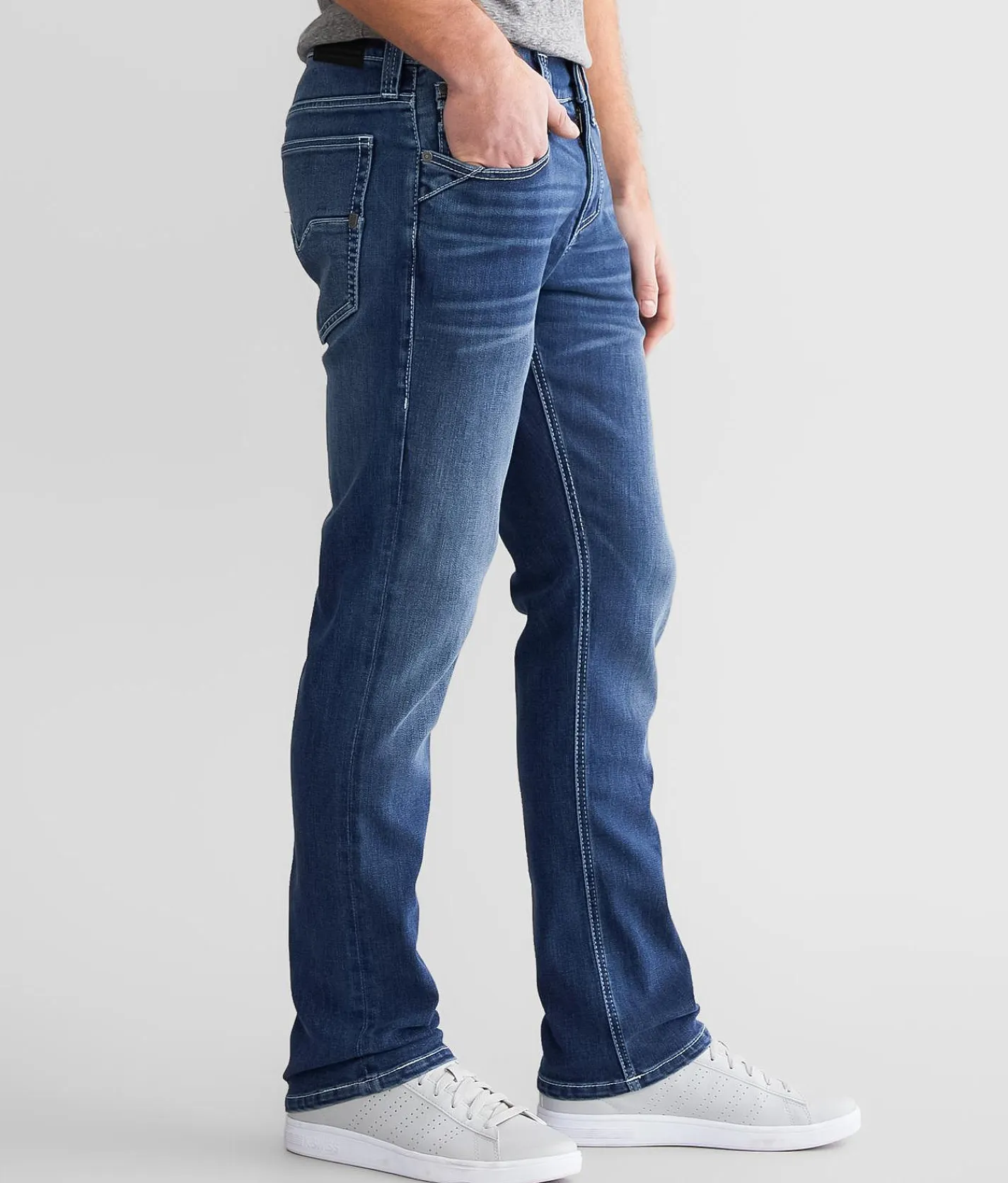 Howitzer Patriot Slim Straight Stretch Jean Division