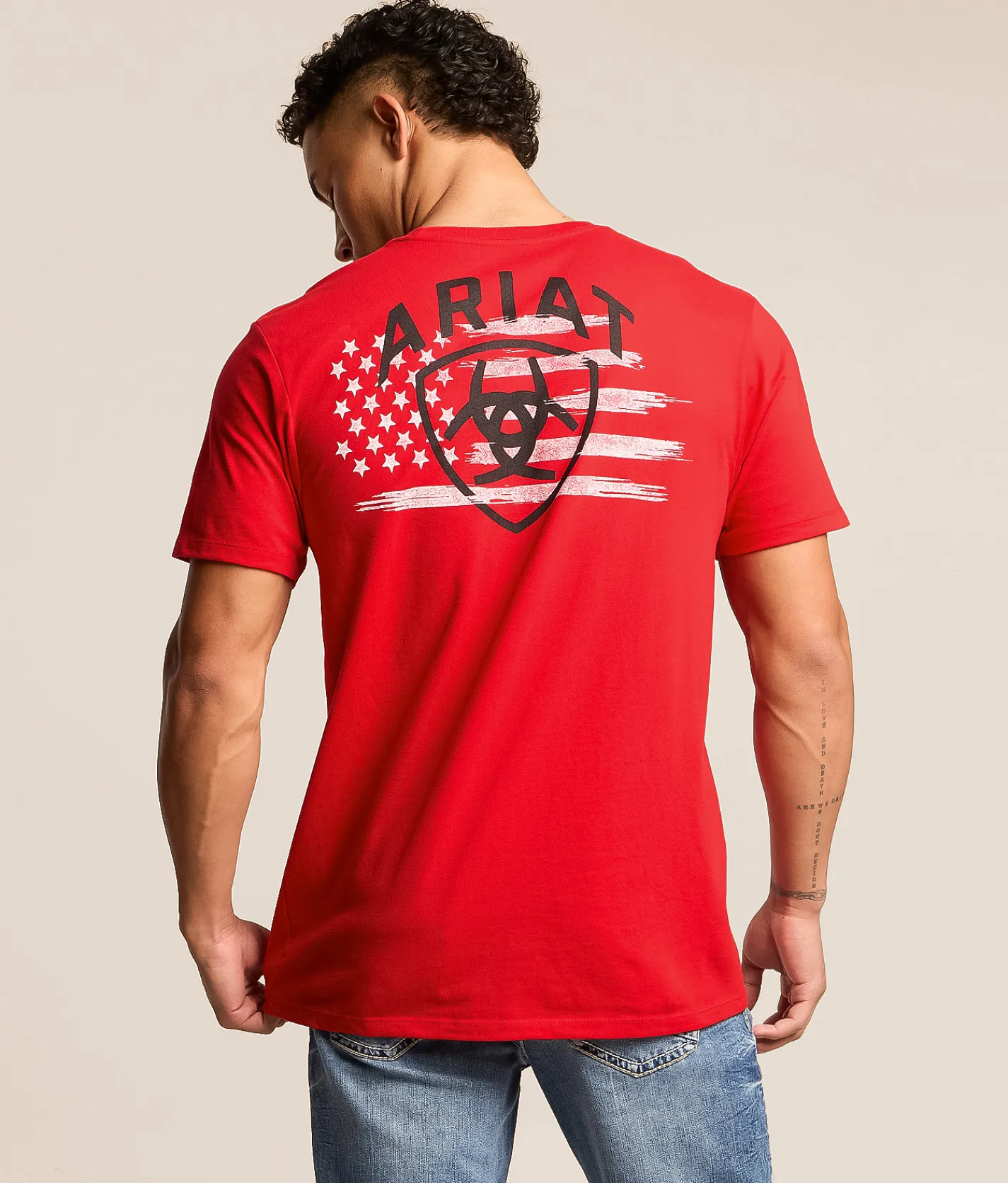 Ariat Patriot Strong T-Shirt Redline Discount