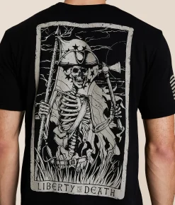 Howitzer Patriot Tarot Card T-Shirt Black Sale