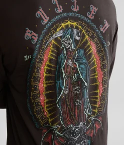 Sullen Patron Saint T-Shirt Vintage Black Discount