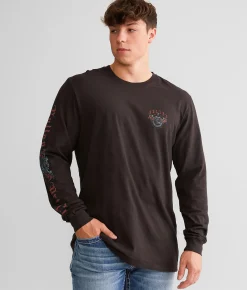 Sullen Patron Saint T-Shirt Vintage Black Discount