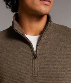 BKE Paulo Ribbed Pullover Brindle Best