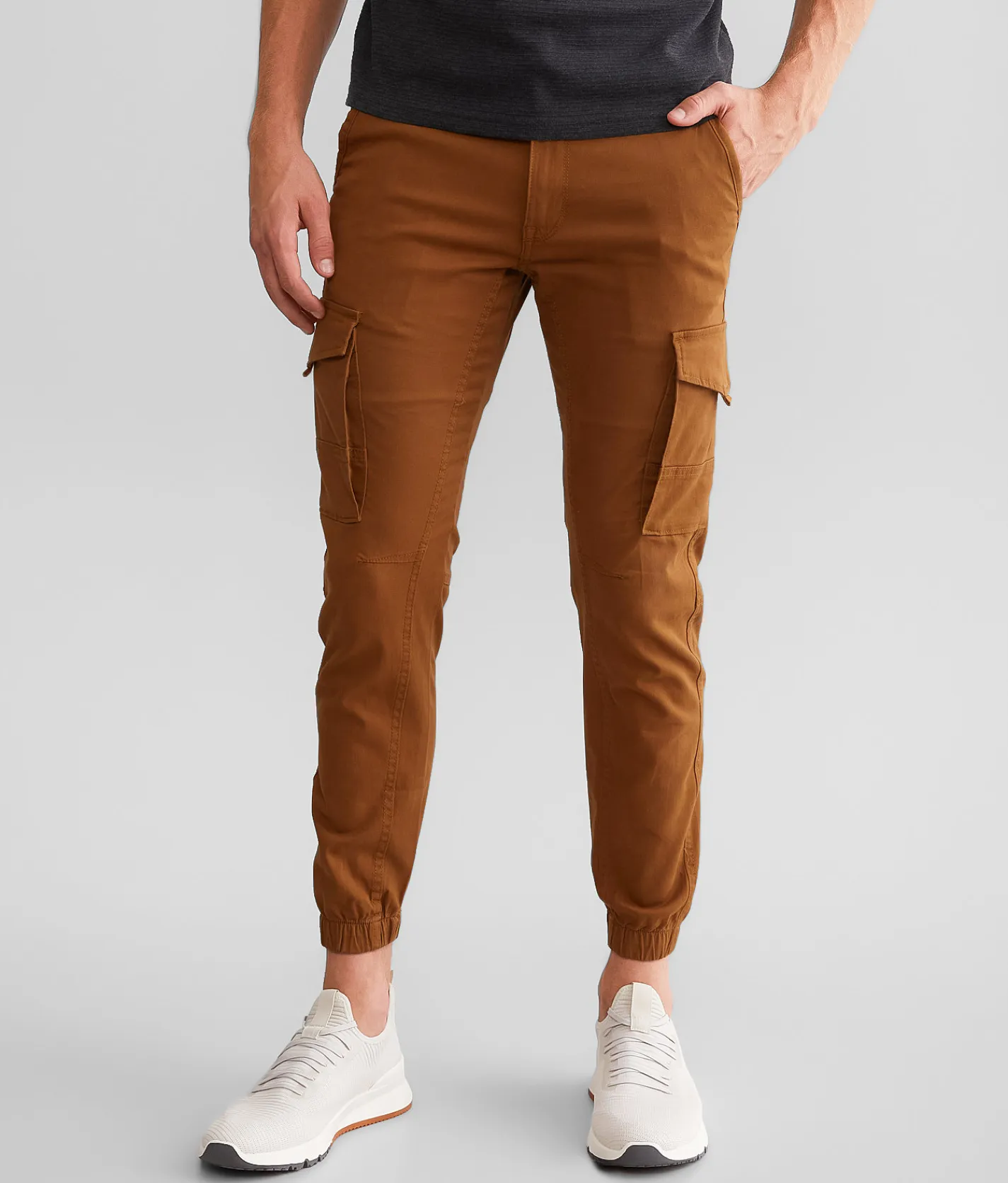 Jack&Jones® Paul Tapered Cargo Stretch Pant Rubber