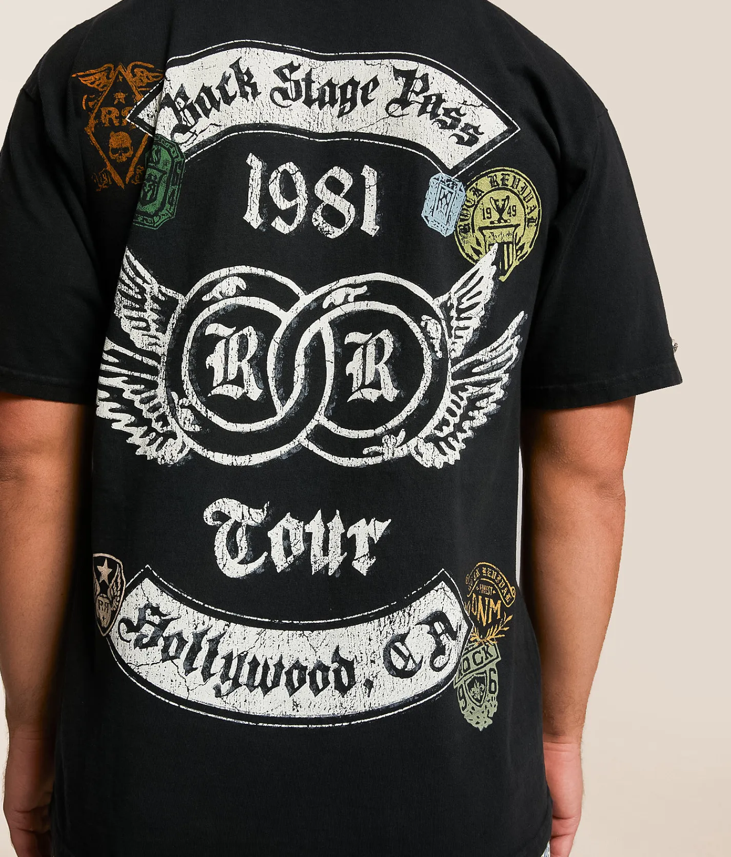 Tops | Rock Revival Paul T-Shirt Brown