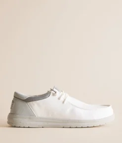 HEYDUDE™ Paul Washed Shoe White Multi Best