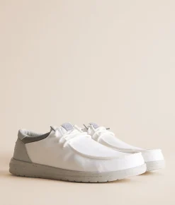 HEYDUDE™ Paul Washed Shoe White Multi Best