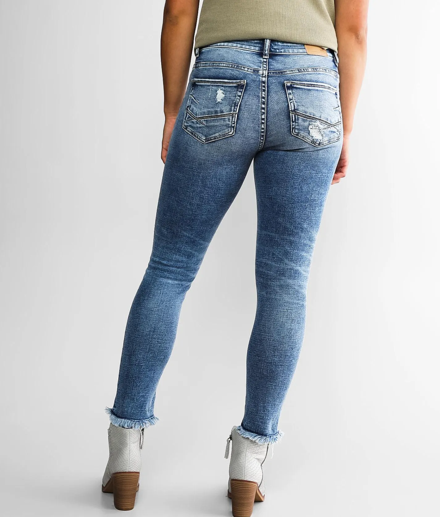 BKE Payton Ankle Skinny Stretch Jean Dunlap Sale