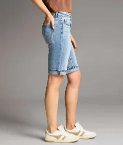 Bottoms|Shorts | BKE Payton Bermuda Stretch Cuffed Short Westley 3