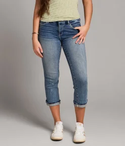 BKE Payton Capri Stretch Jean Ruddy 3 Discount