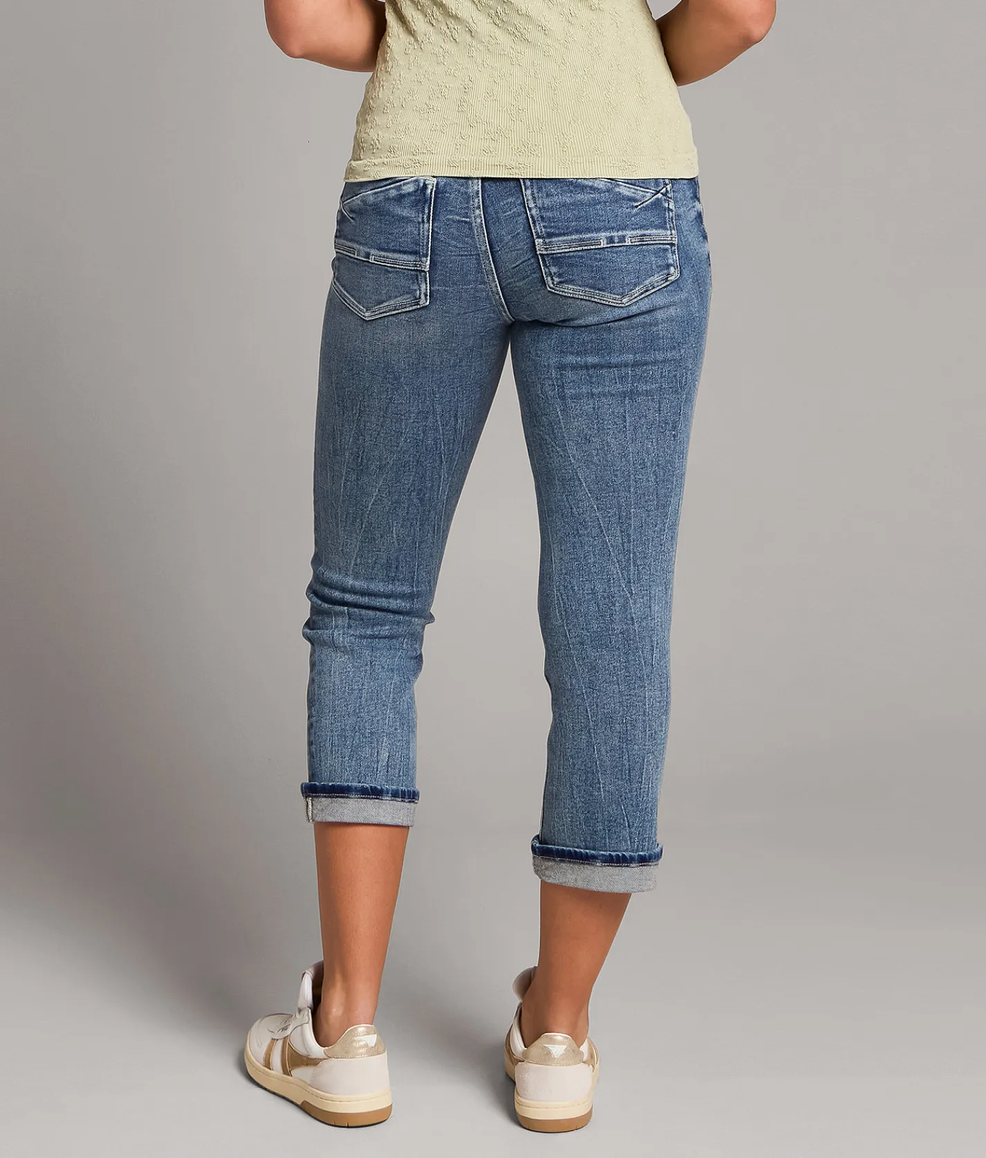 Jeans|New Jeans | BKE Payton Capri Stretch Jean Ruddy 3